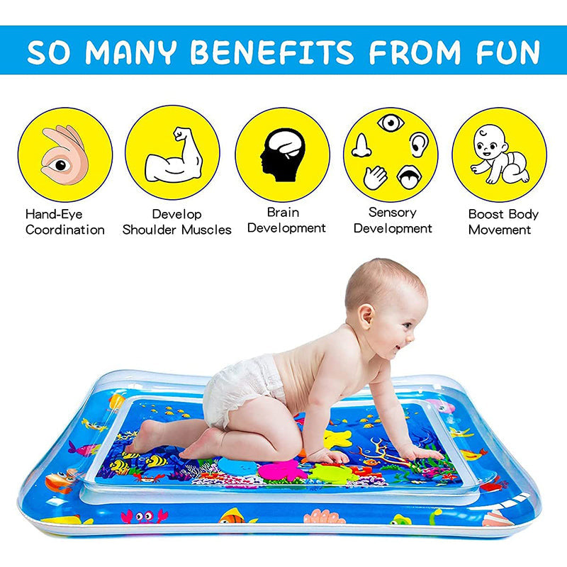 Inflatable Baby Water Mat-Donrams- 676567654586