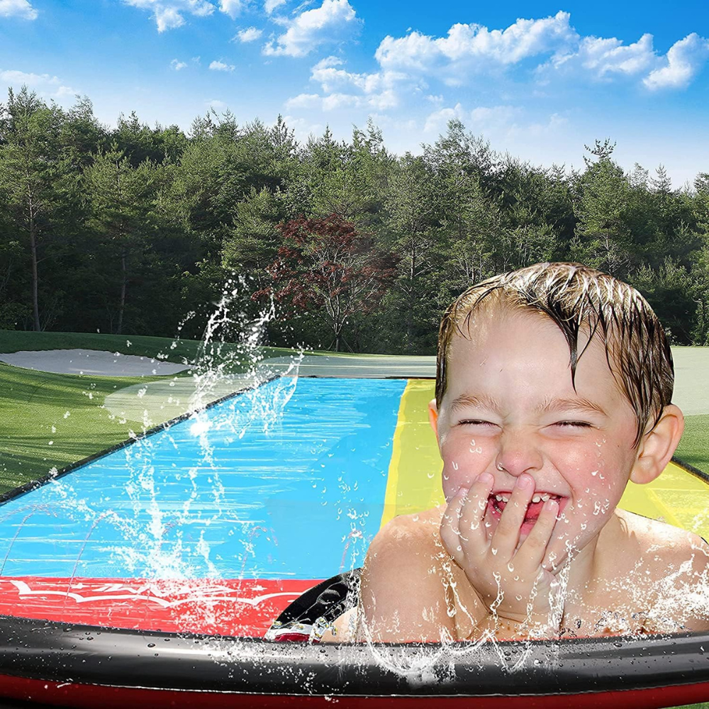 Inflatable Backyard Slip and Slide for Kids-CQA9417473098024-564575 CQA9417473098024