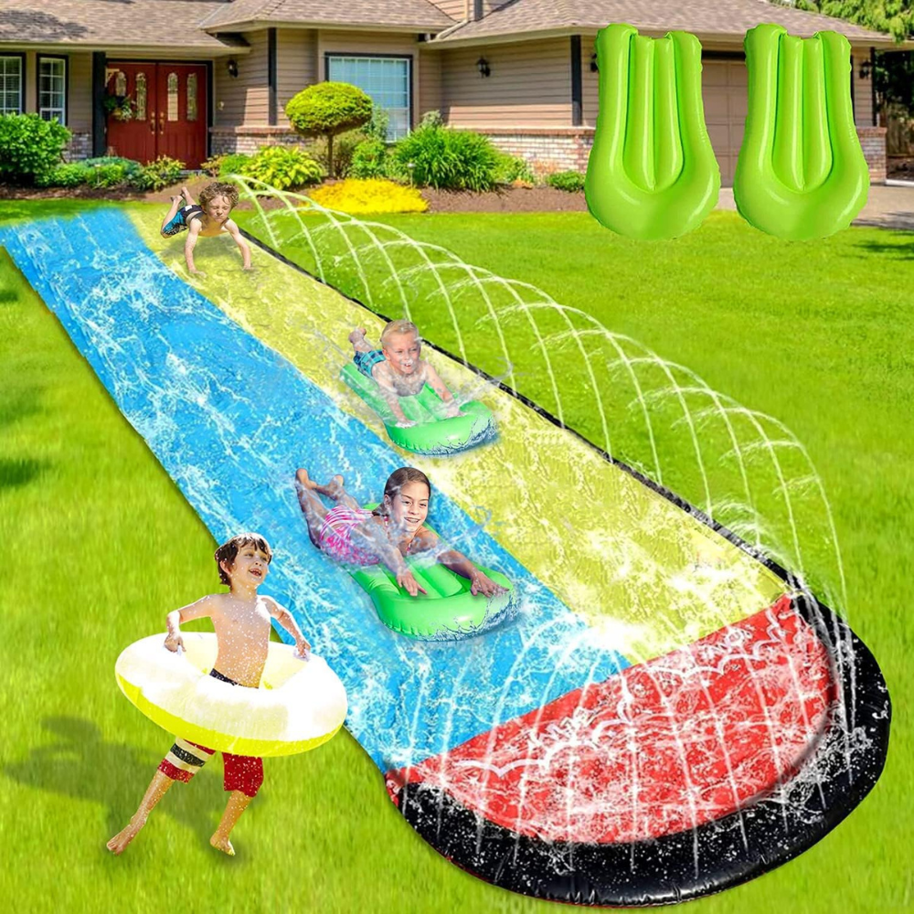 Inflatable Backyard Slip and Slide for Kids-CQA9417473098024-564575 CQA9417473098024