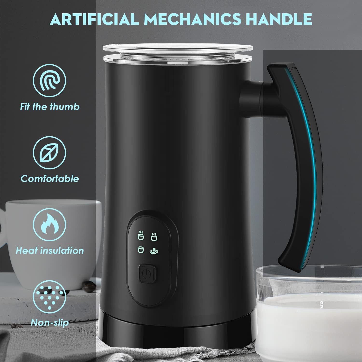 Instant Electric Pot Milk Frother Steamer-CQA9417476210984-564575 CQA9417476210984