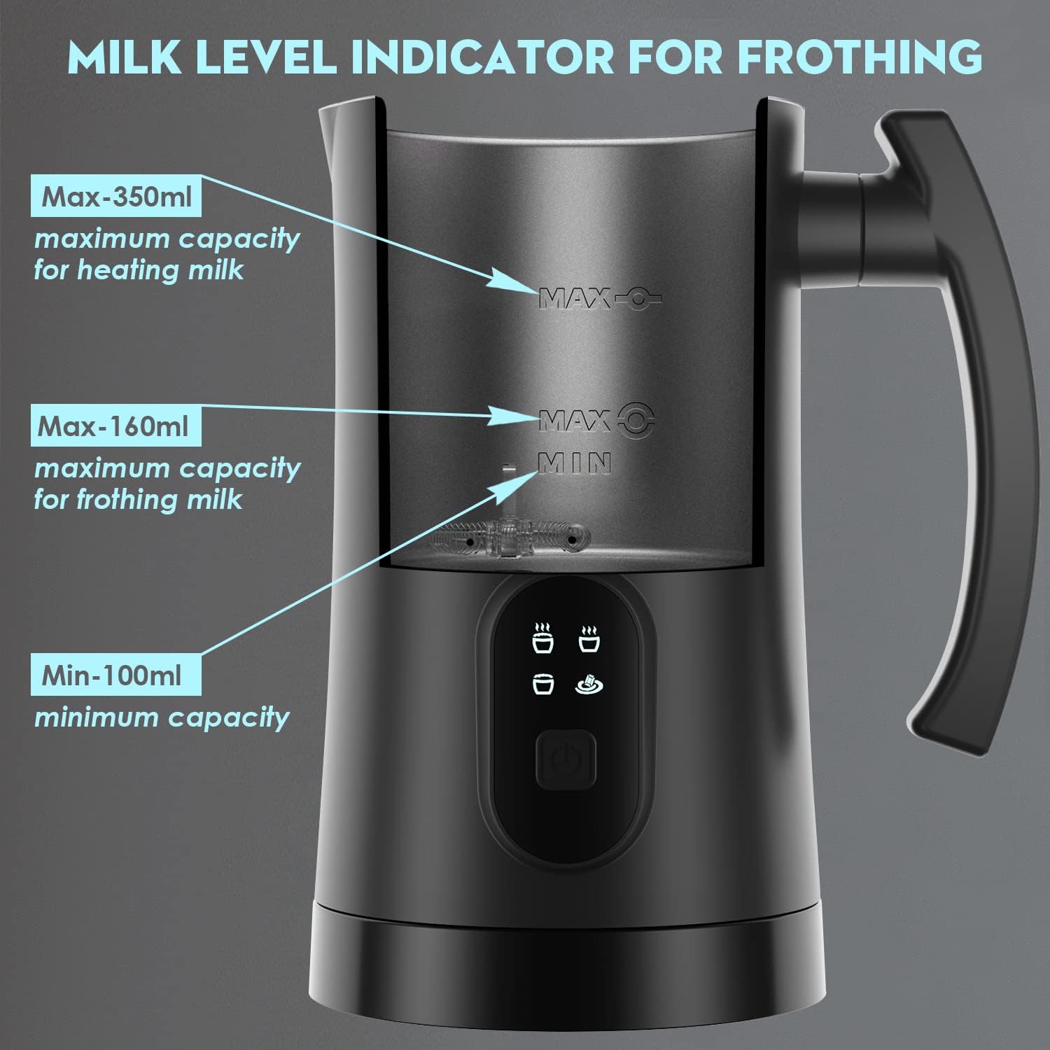 Instant Electric Pot Milk Frother Steamer-CQA9417476210984-564575 CQA9417476210984