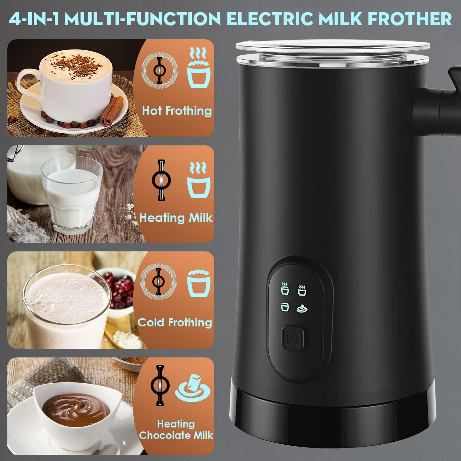 Instant Electric Pot Milk Frother Steamer-CQA9417476210984-564575 CQA9417476210984