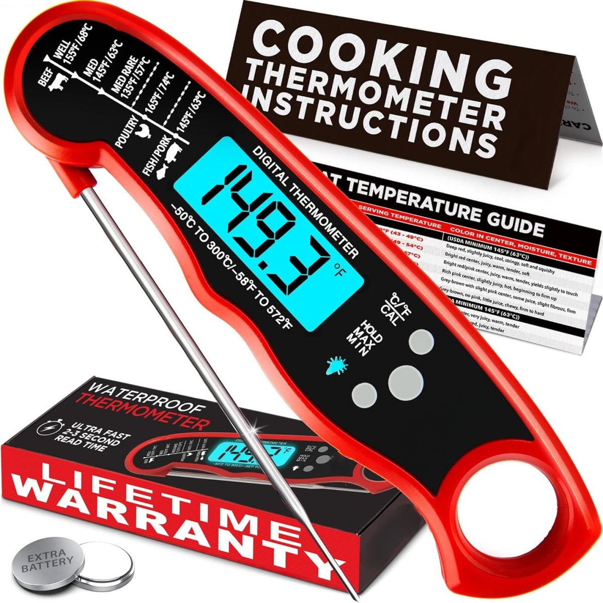 Instant Read Meat Thermometer-CQA9417480405288-564575 CQA9417480405288