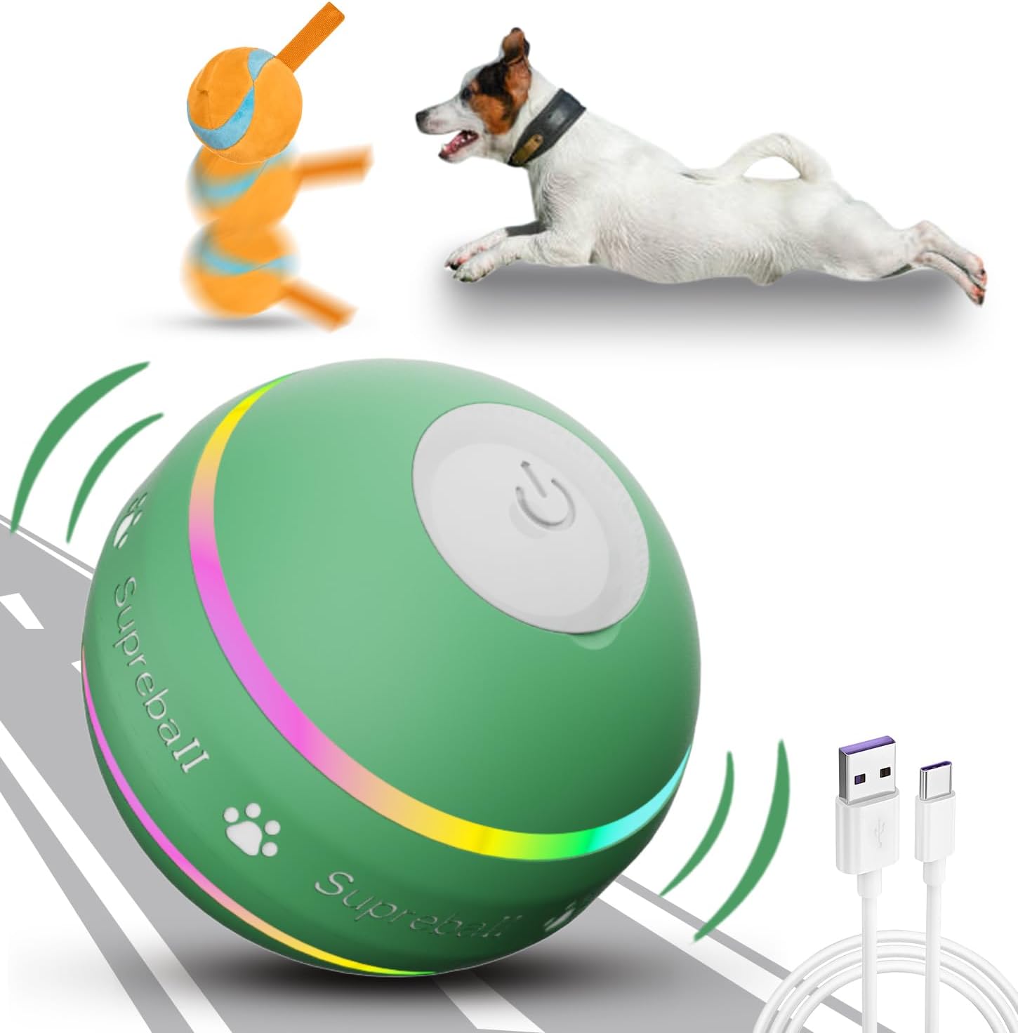 Interactive Dog Ball Toy-CQA9417481617704-564575 CQA9417481617704