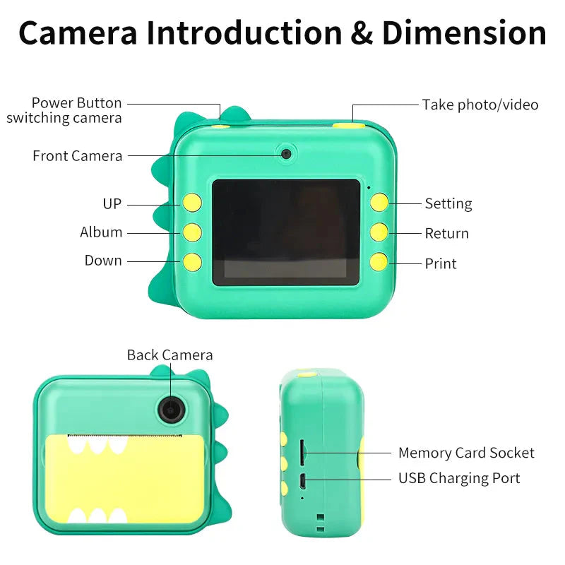 Kids’ Instant Print HD Camera-564575 