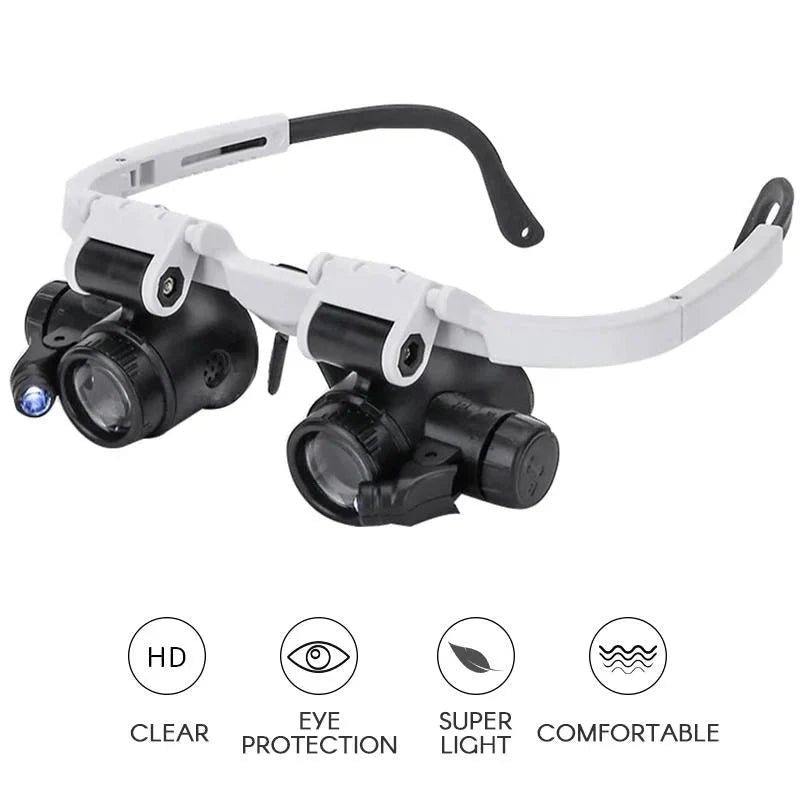 LED Glasses Magnifier 8x 15x 23x-CQA9417461694760-564575 CQA9417461694760