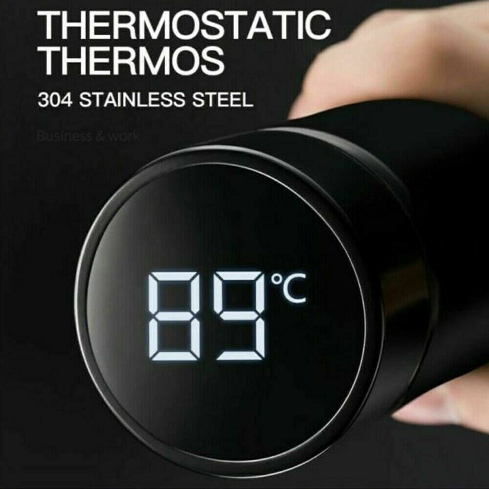 LED Temperature Display Thermos Bottle-564575 