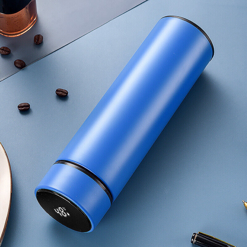 LED Temperature Display Thermos Bottle-CQA9417502851368-Blue-564575 CQA9417502851368