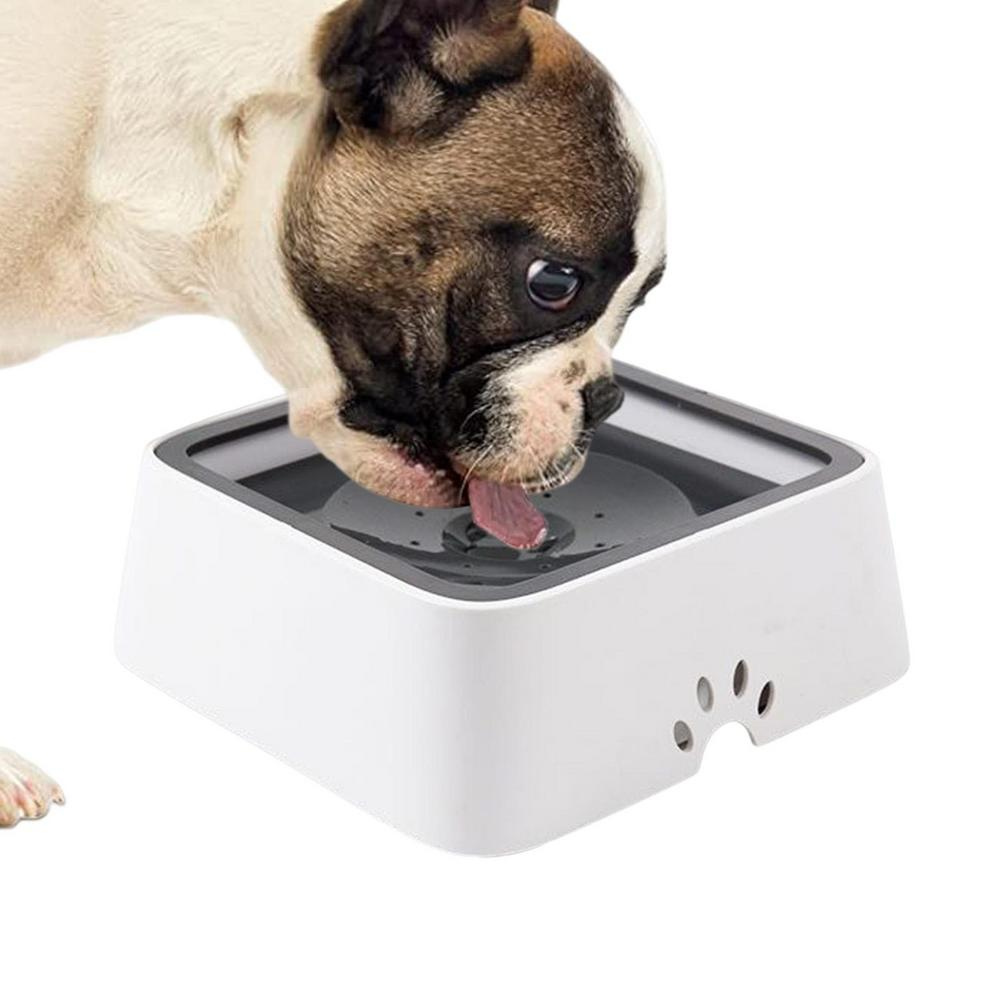 Large Capacity Anti-Overflow Dog Drinking Water Bowl-564575 