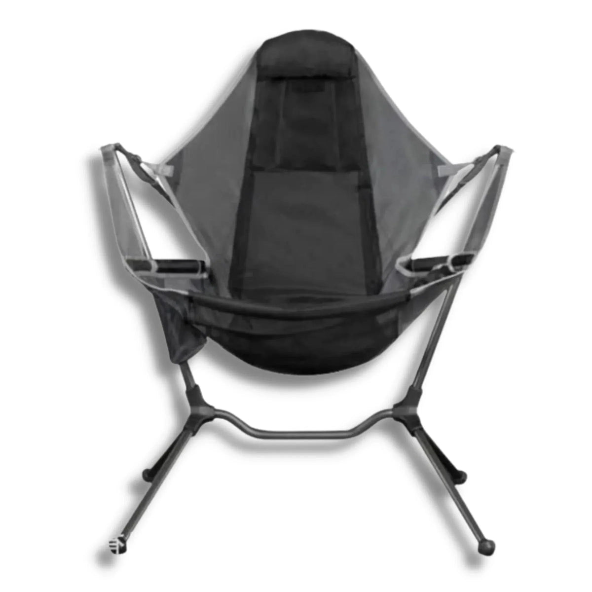 Luxury Reclining Camping Chair-CQA9417458975016-Gray-564575 CQA9417458975016