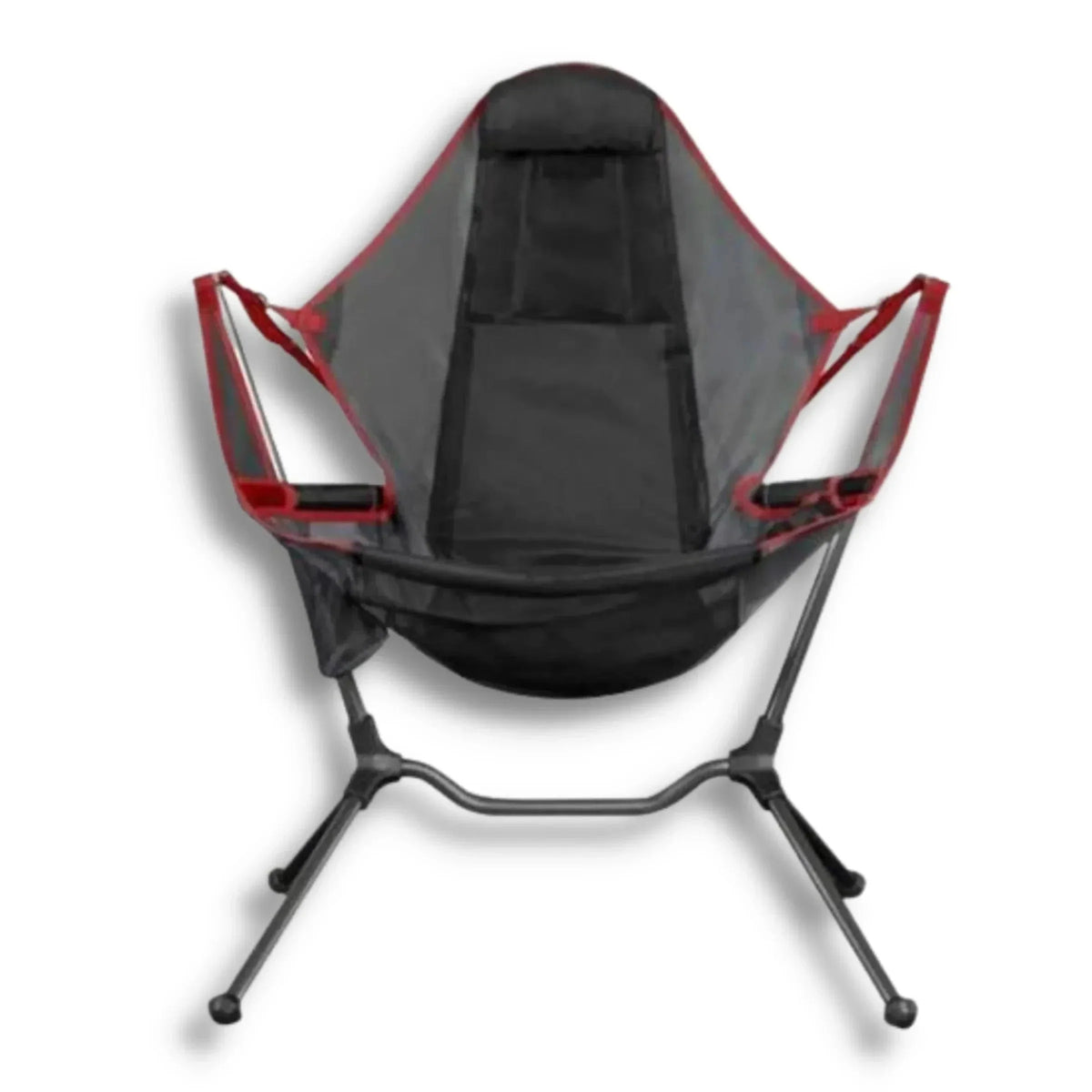 Luxury Reclining Camping Chair-CQA9417458975016-Red-564575 CQA9417458975016