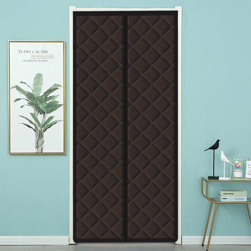 Magnetic Thermal Winter Block Door Insulation Curtain-564575 