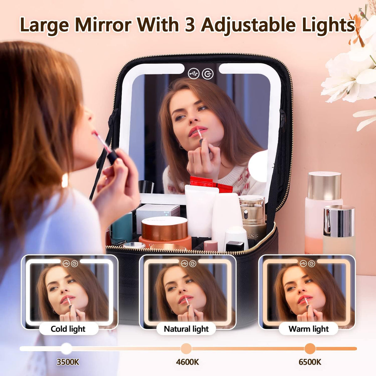 Makeup Bag with Mirror and Lights-CQA9417465332008-564575 CQA9417465332008