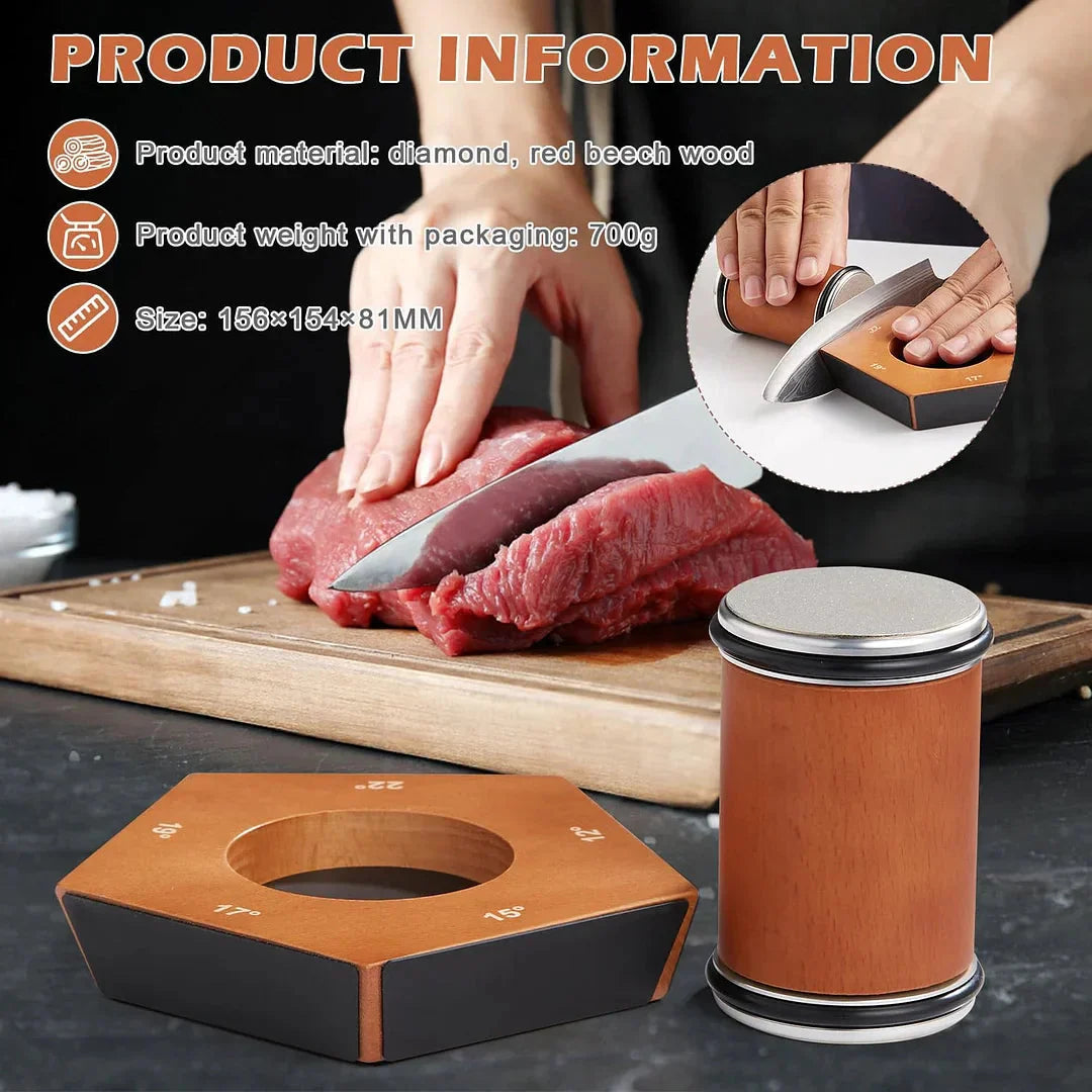 Manual Diamond Rolling Knife Sharpener Set-CQA9417459106088-564575 CQA9417459106088