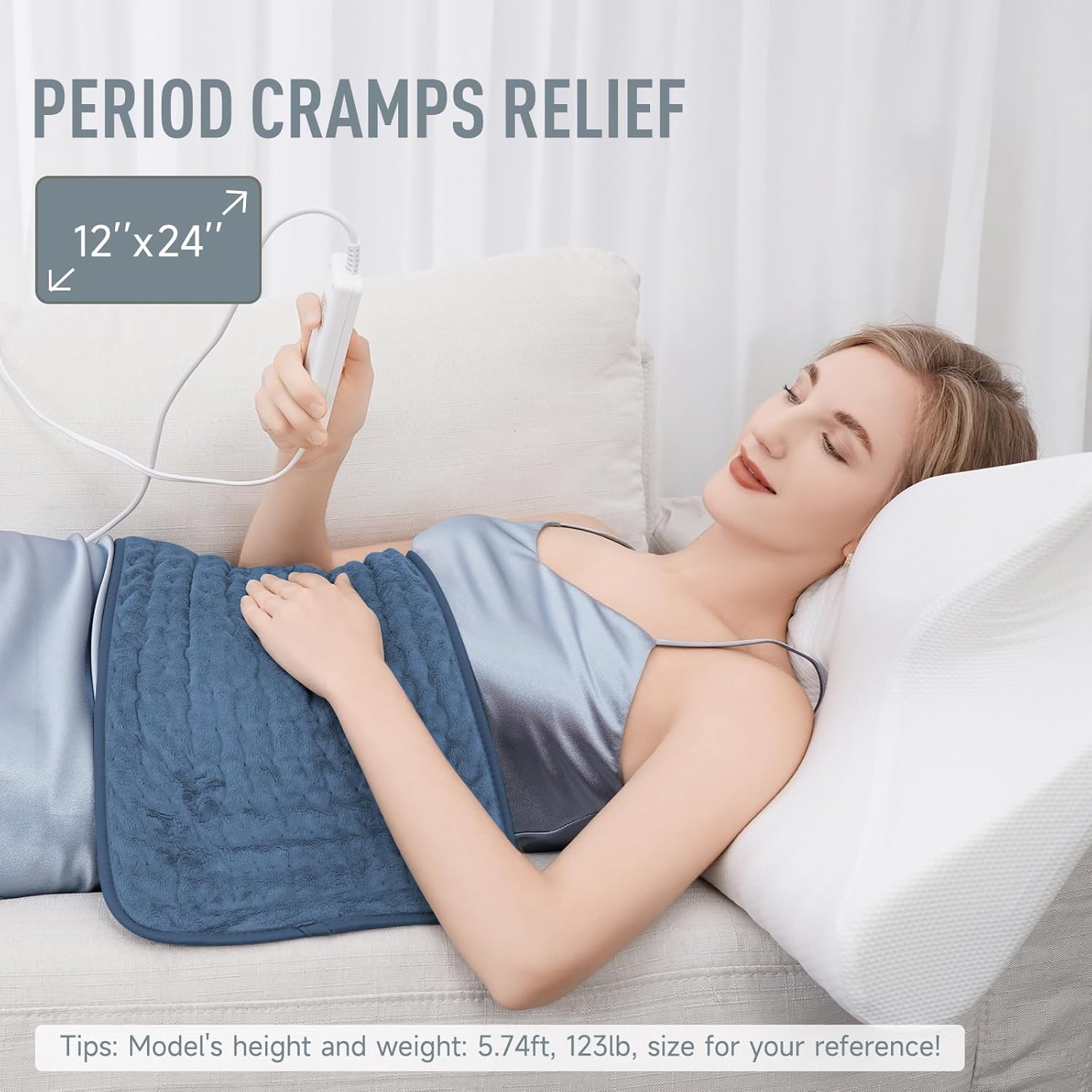 Massaging Heating Pad For Back Pain-CQA9417464480040-564575 CQA9417464480040