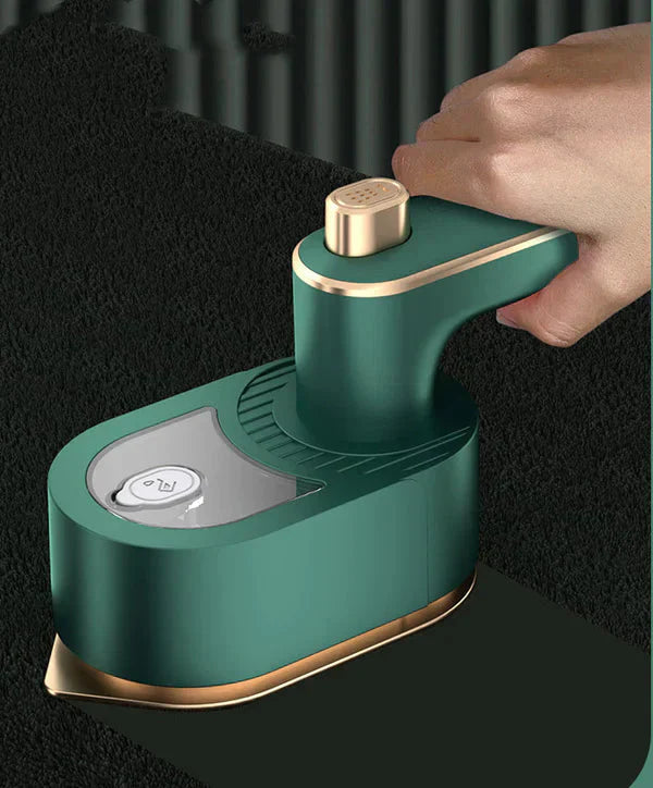 Mini Travel Steam Iron For Clothes-CQA9417481552168-Green-564575 CQA9417481552168