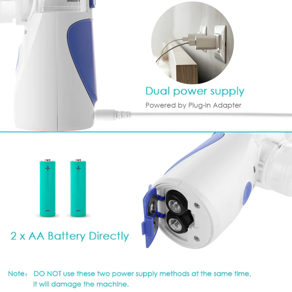 Mini Ultrasonic Portable Handheld Nebulizer Machine Mesh Steam Inhaler for Kids, Adults-CQA9417484075304-564575 CQA9417484075304