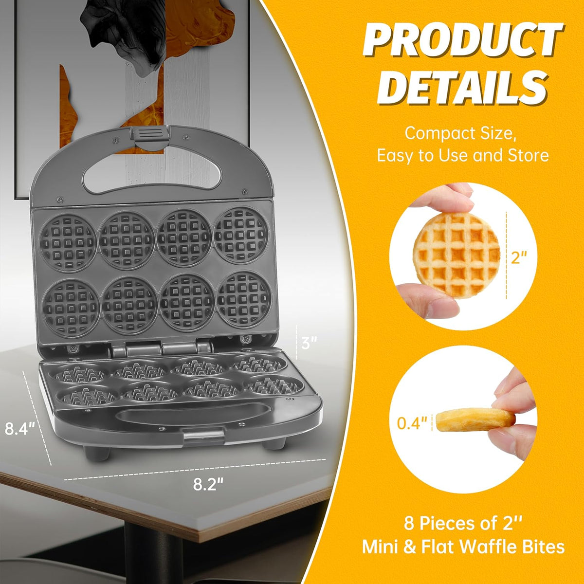 Mini Waffle Maker-CQA9417473458472-564575 CQA9417473458472