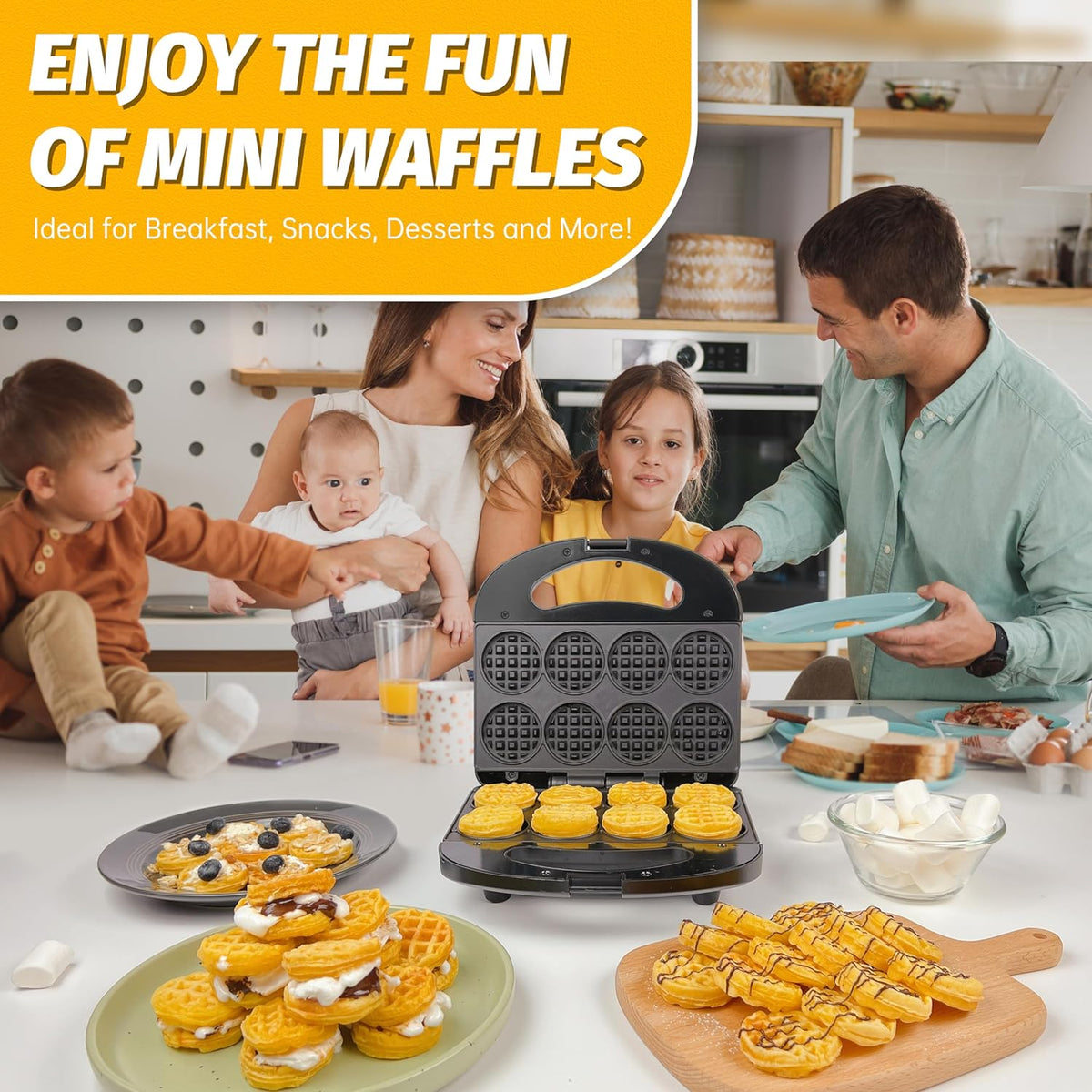 Mini Waffle Maker-CQA9417473458472-564575 CQA9417473458472