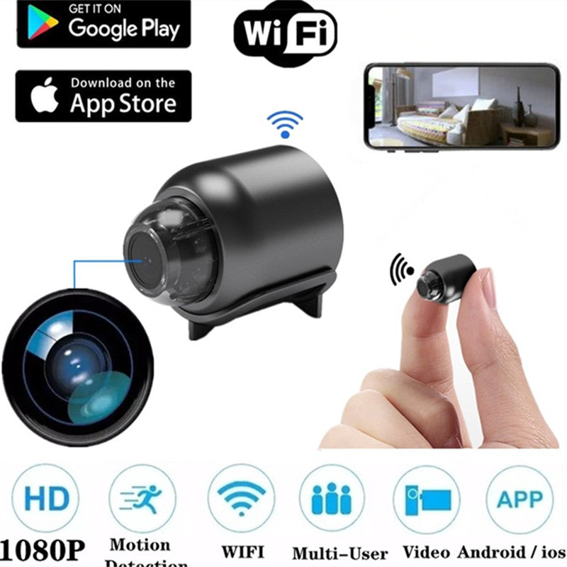 Mini WiFi Camera 1080P | Security IP Camera with Motion Detection & Remote Viewing-Donrams- 67650067654575
