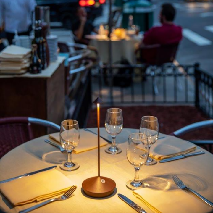 Minimalist LED Table Lamp - Waterproof & Dimmable Cordless Lighting 2024-564575