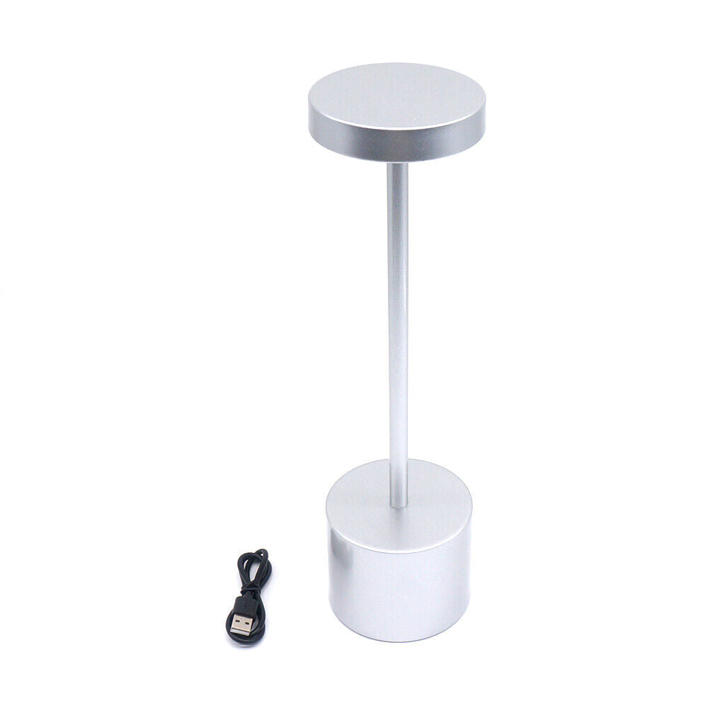 Modern Rechargeable Cordless LED Living Room Table Lamp-CQA9417504391464-Silver-564575 CQA9417504391464