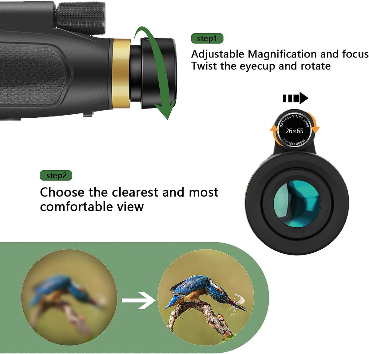 Monocular Telescope-CQA9417473327400-564575 CQA9417473327400