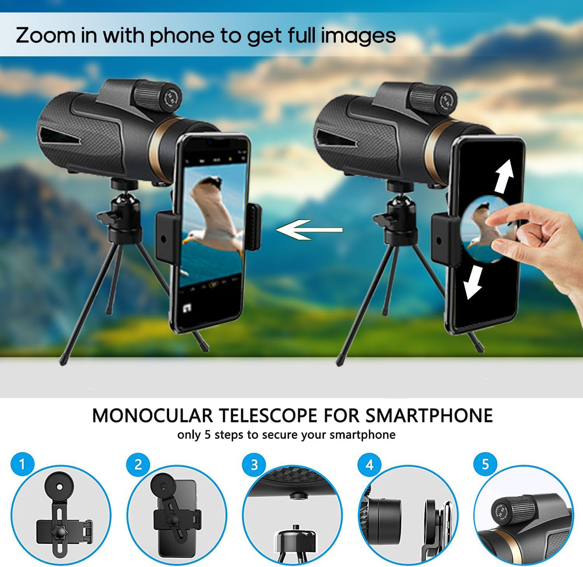 Monocular Telescope-CQA9417473327400-564575 CQA9417473327400