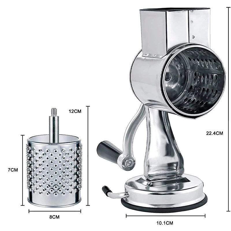 Multi-Functional Kitchen Rotary Food Grater/Shredder/Slicer-CQA9417510977832-564575 CQA9417510977832