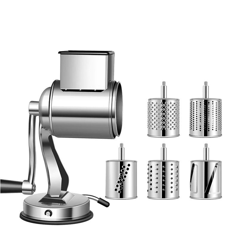 Multi-Functional Kitchen Rotary Food Grater/Shredder/Slicer-CQA9417510977832-564575 CQA9417510977832