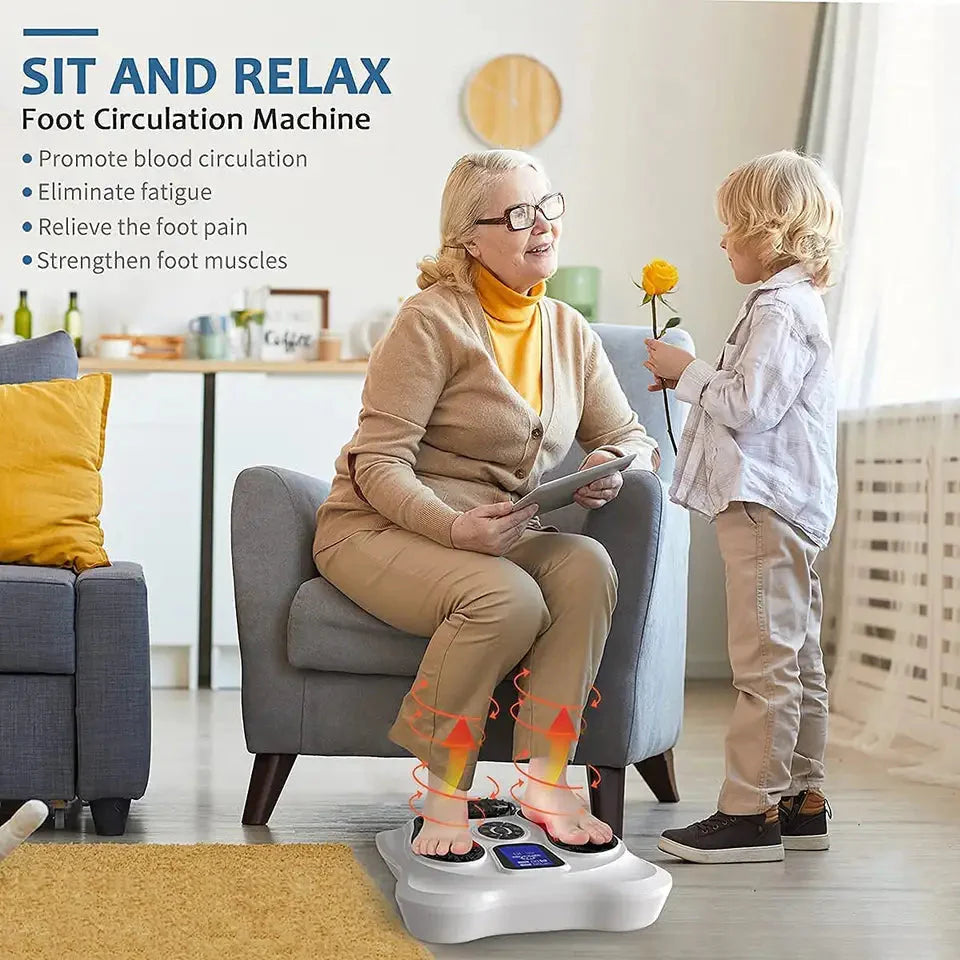 Multi-functional TENS & EMS Infrared Foot Massager-CQA9417492955432-564575 CQA9417492955432