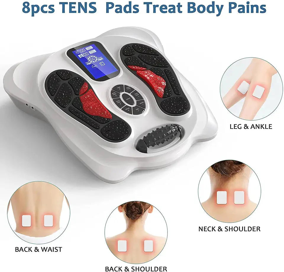 Multi-functional TENS & EMS Infrared Foot Massager-CQA9417492955432-564575 CQA9417492955432