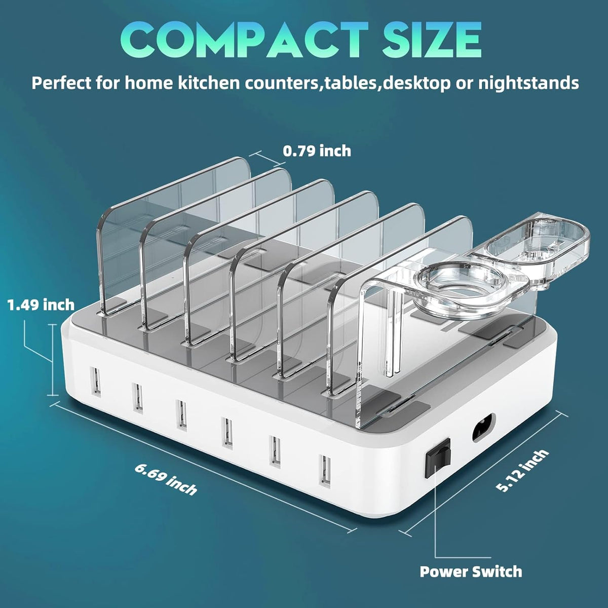 Multiple Device Fast Charging Station-CQA9417478177064-564575 CQA9417478177064