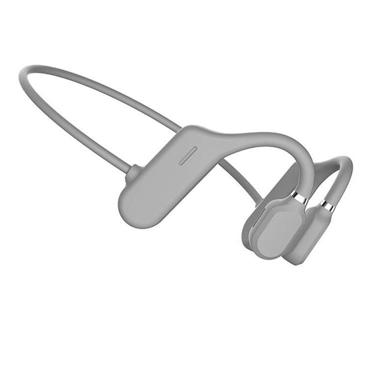 New Waterproof Bone Conduction Headphones Stereo Bluetooth Wireless-CQA9417507242280-Gray-564575 CQA9417507242280