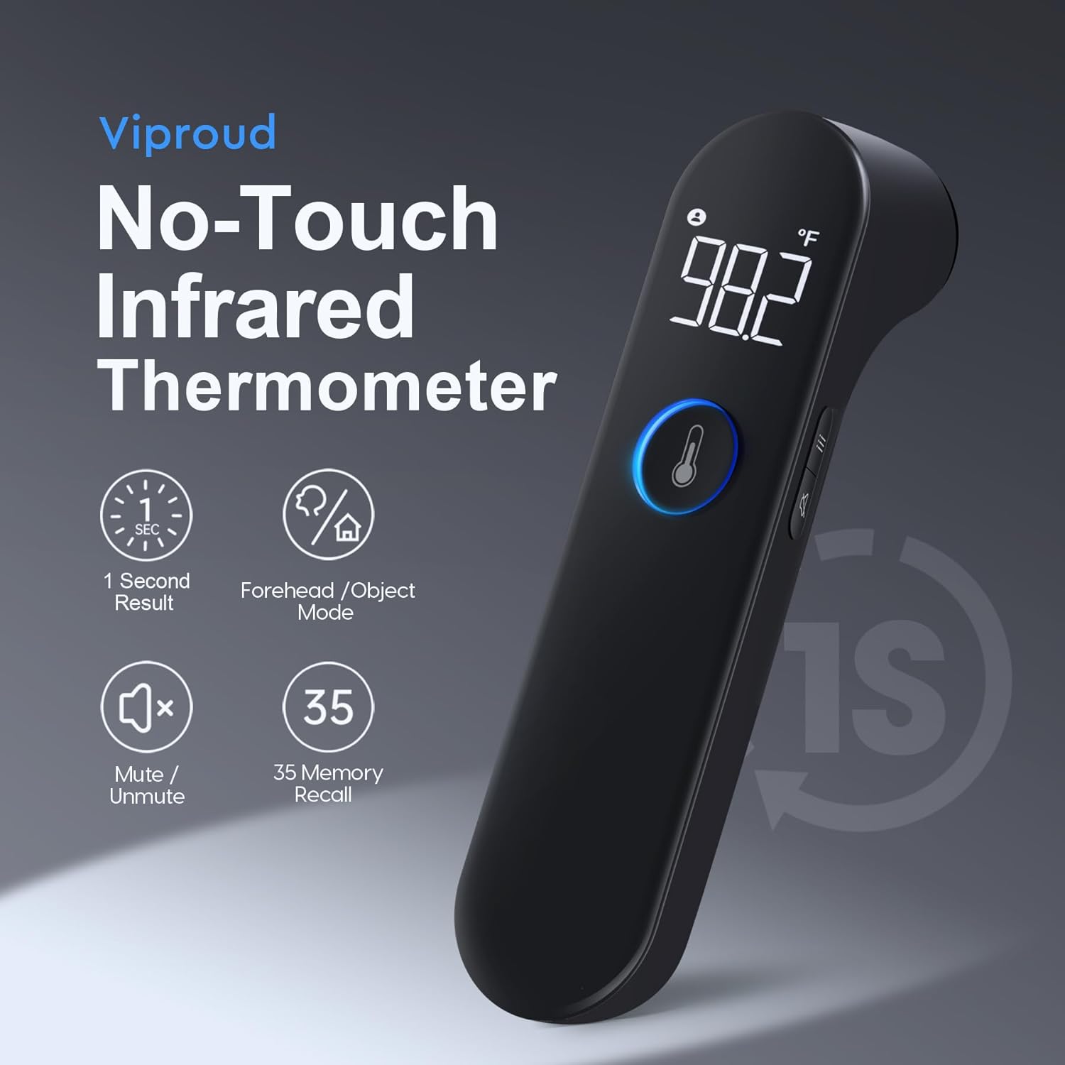 No-Touch Forehead Thermometer-CQA9417480044840-564575 CQA9417480044840