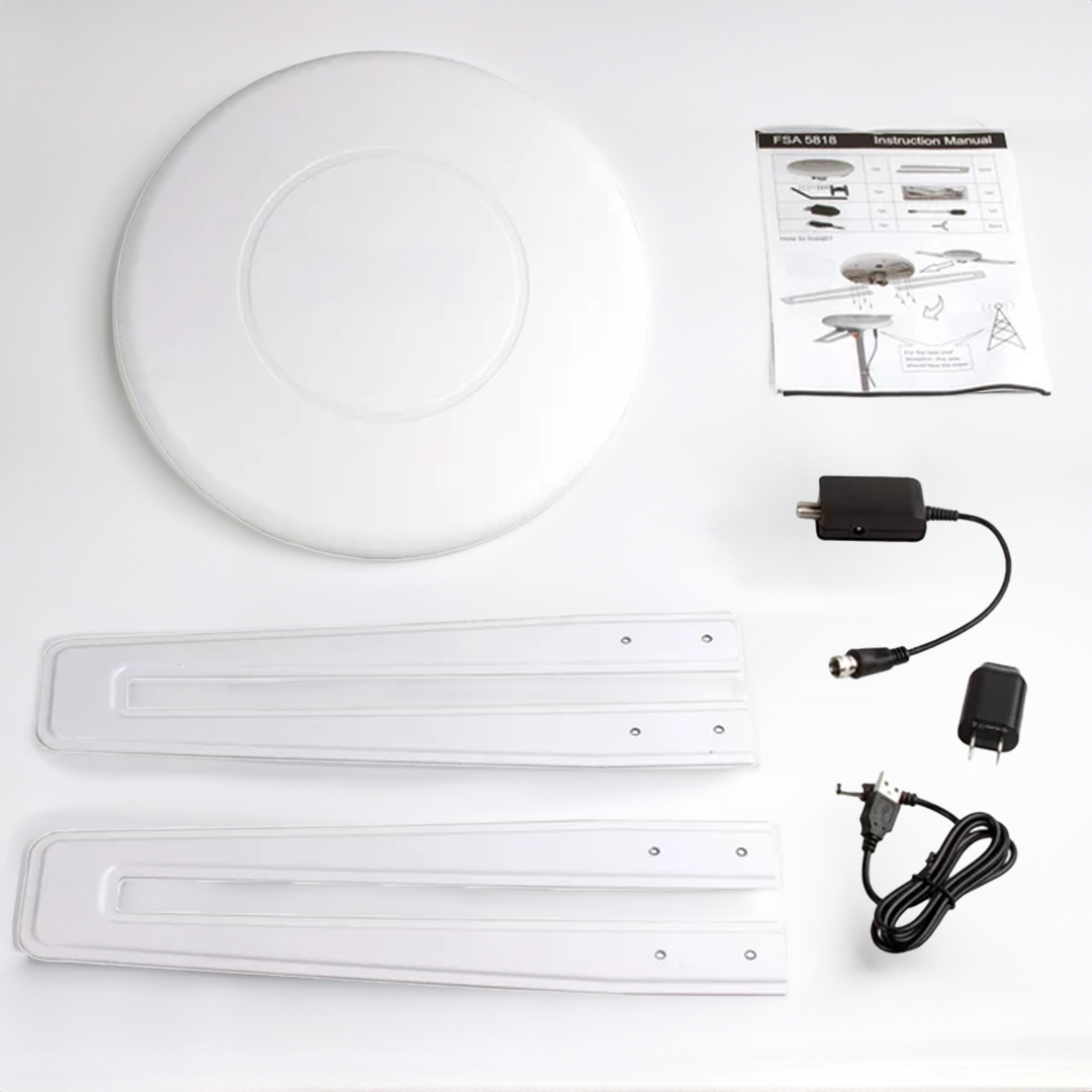 Omni-directional Digital Outdoor Antenna with J-Pole-Donrams-544a1AWQ-CQA 9416630173992-CQA 9416630173992143