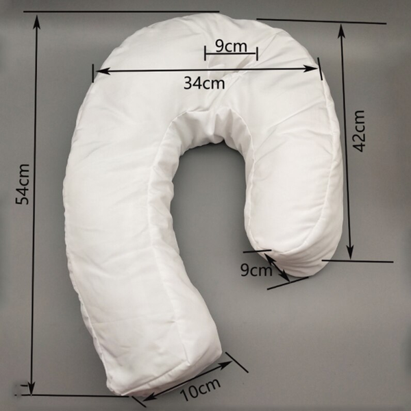 Orthopedic Side Sleeper Pillow With Ear Hole-CQA9417499607336-564575 CQA9417499607336