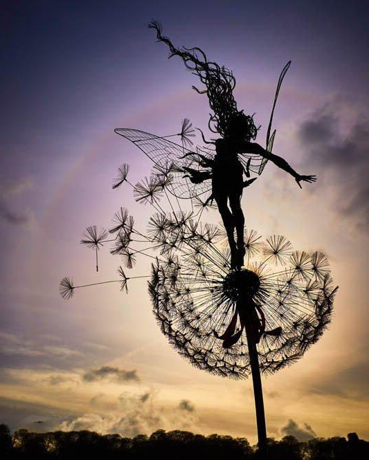 Perfect Wonderland Garden Decoration -The naughty Spirits Are Dancing-CQA9417463300392-Wind To Fly-564575 CQA9417463300392