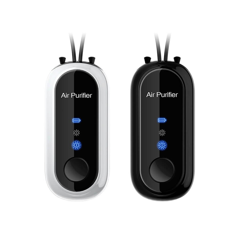 Personal Mini Air Purifier Necklace | Wearable Air Purifier with USB Charging-564575 