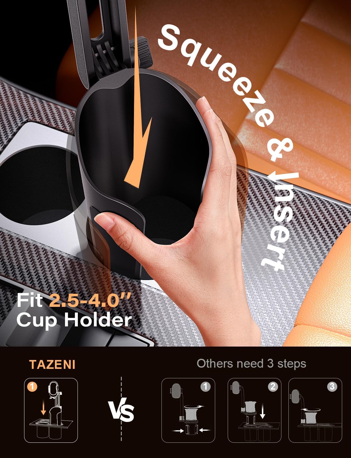 Phone Cup Holder Mount For Car-CQA9417470411048-564575 CQA9417470411048