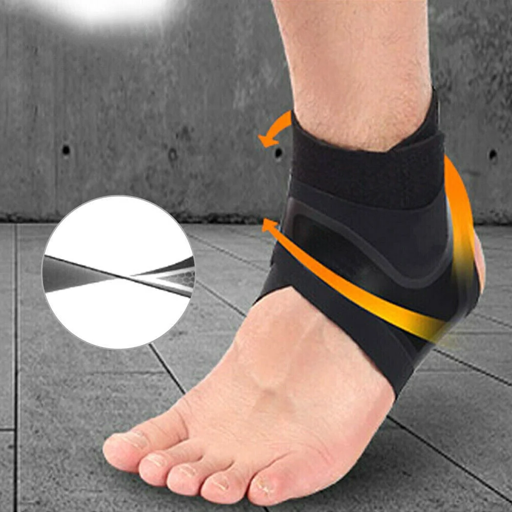 Plantar Ankle X Wrap Brace Support Compression Sleeve-564575 