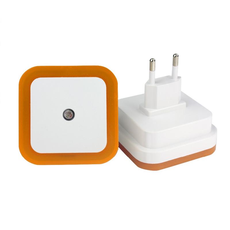 Plug In Motion Detector Smart Outlet Night Light-CQA9417477488936-Orange-564575 CQA9417477488936