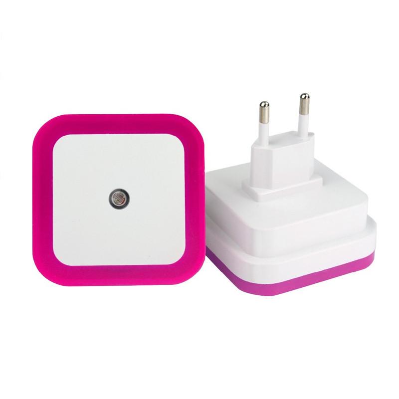 Plug In Motion Detector Smart Outlet Night Light-CQA9417477488936-Pink-564575 CQA9417477488936