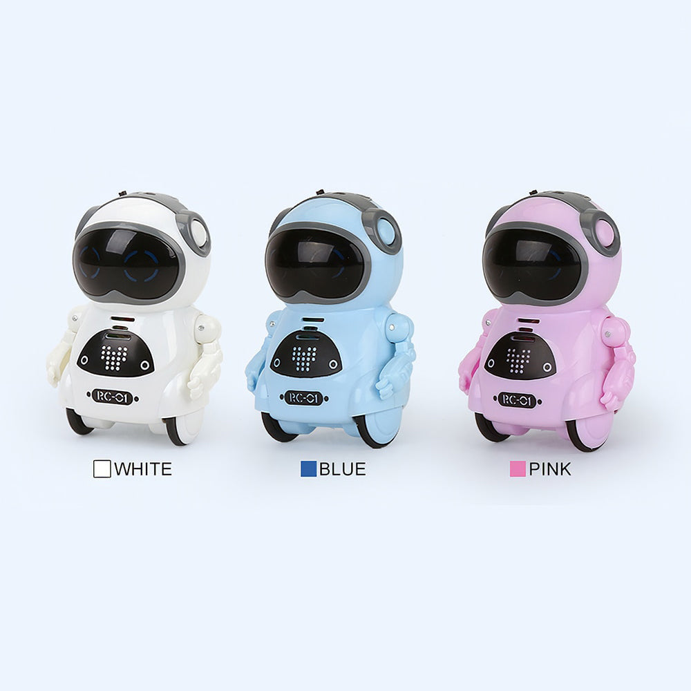 Pocket RC Robot-CQA9417496527144-White-564575 CQA9417496527144