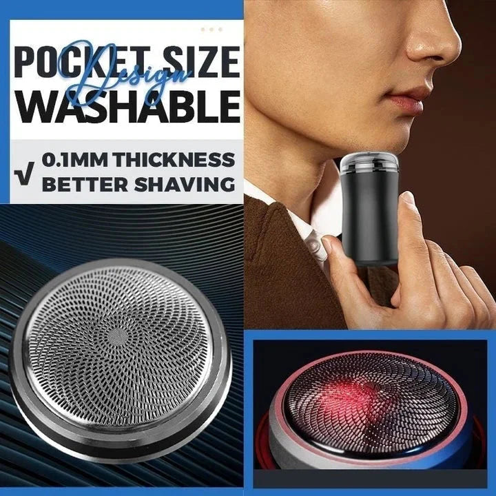 Pocket Size Washable Electric Razor-564575 