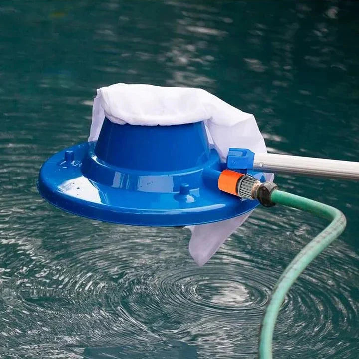Pool Leaf Vacuum, Large Pool Leaf Sucker for Inground and Above Ground Swimming Pools (Blue)-CQA9417498263848-564575 CQA9417498263848