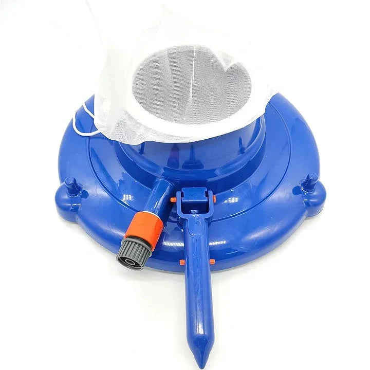 Pool Leaf Vacuum, Large Pool Leaf Sucker for Inground and Above Ground Swimming Pools (Blue)-CQA9417498263848-564575 CQA9417498263848