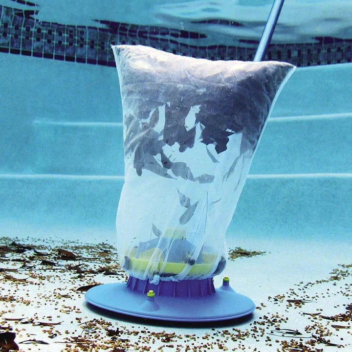 Pool Leaf Vacuum, Large Pool Leaf Sucker for Inground and Above Ground Swimming Pools (Blue)-CQA9417498263848-564575 CQA9417498263848