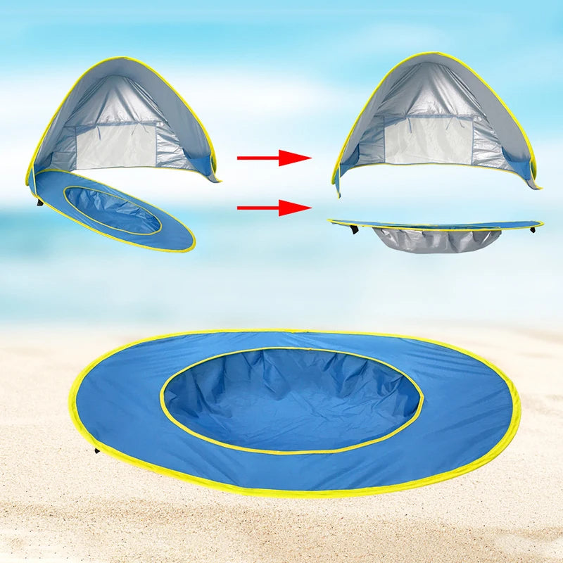 Pop-Up Beach Tent For Babies-Donrams- 