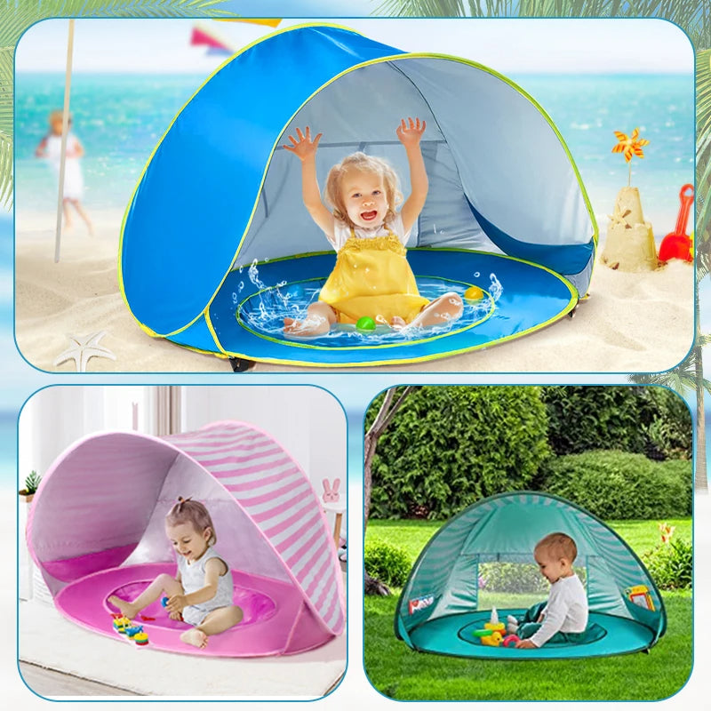 Pop-Up Beach Tent For Babies-Donrams- 